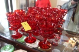 Lot of 11, Red Goblets