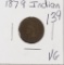 1879 - INDIAN HEAD CENT - VG