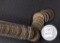 1 - ROLL (50 COINS) 1900-1909 INDIAN HEAD CENTS