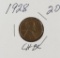 1928 - LINCOLN CENT - UNC