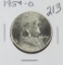 1954 D - FRANKLIN HALF DOLLAR - UNC