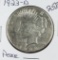 1923 D - PEACE DOLLAR -XF