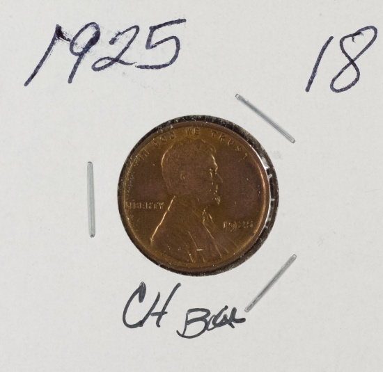 1925 - LINCOLN CENT - BU