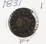 1831 - MATRON HEAD LARGE CENT - VF+