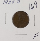 1924 D - LINCOLN CENT - F