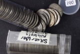 2 - ROLLS SILVER WWII NICKELS ( 80 COINS)