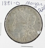 1881 O - MORGAN DOLLAR - VF+