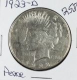 1923 D - PEACE DOLLAR -XF