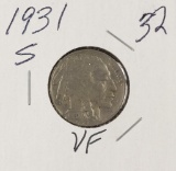 1931 S - BUFFALO NICKEL - VF