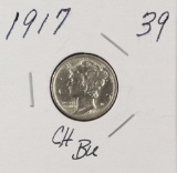 1917 - MERCURY DIME - CH BU