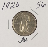 1920 - STANDING LIBERTY QUARTER - AU