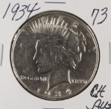 1934 - PEACE DOLLAR - CH AU