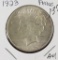 1923 - Peace Dollar - AU