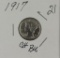 1917 - Mercury Dime - CH BU