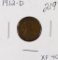 1912 D - Lincoln Cent - XF