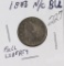 1883 - No Cents Liberty Head 