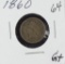 1860 CN - Indian Head Cent - G+