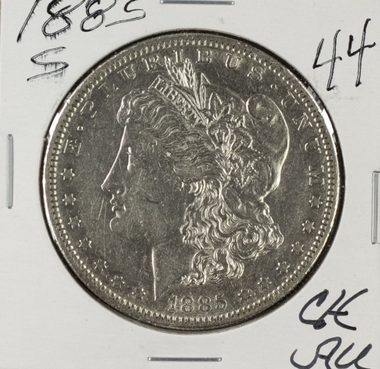 1885 S - Morgan Dollar - CH AU