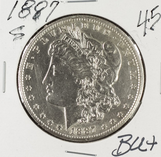 1887 S Morgan Dollar - BU