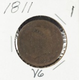 1811 - Classic Head Large Cent - VG