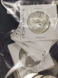 $10.00 Face - Franklin Half Dollars (20 Coins) Circ