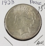 1923 - Peace Dollar - AU