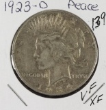 1923 D - Peace Dollar - VF/XF