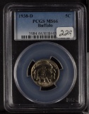 1938 D - PCGS MS66 - Buffalo Nickel
