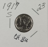 1917 S - Mercury Dime - CH BU