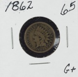 1862 CN - Indian Head Cent - G+