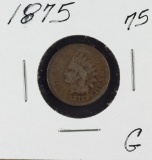 1875 - Indian Head Cent - G