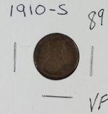 1910 S - Lincoln Cent - VF