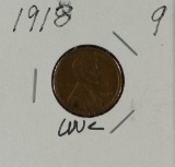 1918 - Lincoln Cent - UNC