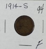 1914 S - Lincoln Cent - F