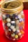 Large Jar of Marbles