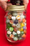 Small Jar Marbles