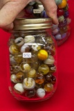 Small Jar Marbles