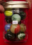 Small Jar Marbles