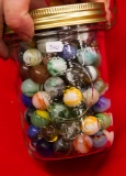 Small Jar Marbles