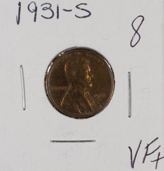 1931 S - Lincoln Cent - VF+