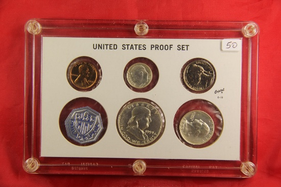 1959 - Proof Set in Capital Frame