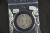 1921 S - Liberty Walking Half Dollar - G