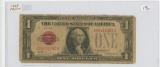 Series of 1928 FR1500 - One Dollar US Note - Red Seal