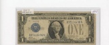 Series of 1928 A FR1600 - One Dollar Silver Certificate - Funny ack - Fine