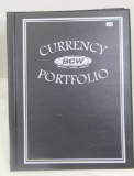 Currency Album with 9 - One Dollar Silver Certificates Incl One Funny Back