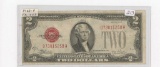 Series of 1928 F - FR1507 - Two Dollar US Note - Red Seal