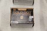 1 Box of 20, Speer Gold Dot 9 mm Luger 147 gr