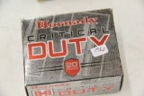 1 Box of 20, Hornady Critical Defense 40 S/W