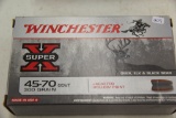 1 Box of 20, Winchester Super X 45-70 gov 300 gr