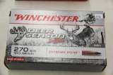 1 Box of 20, Winchester Dear Season XP 270 win